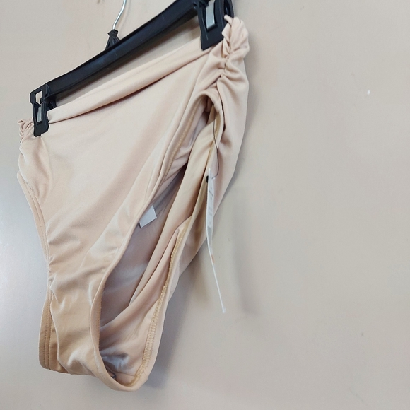 Carmen Marc Valvo Ruched High-Waist Convertible Tummy Control Bikini Bott… - Picture 5 of 8